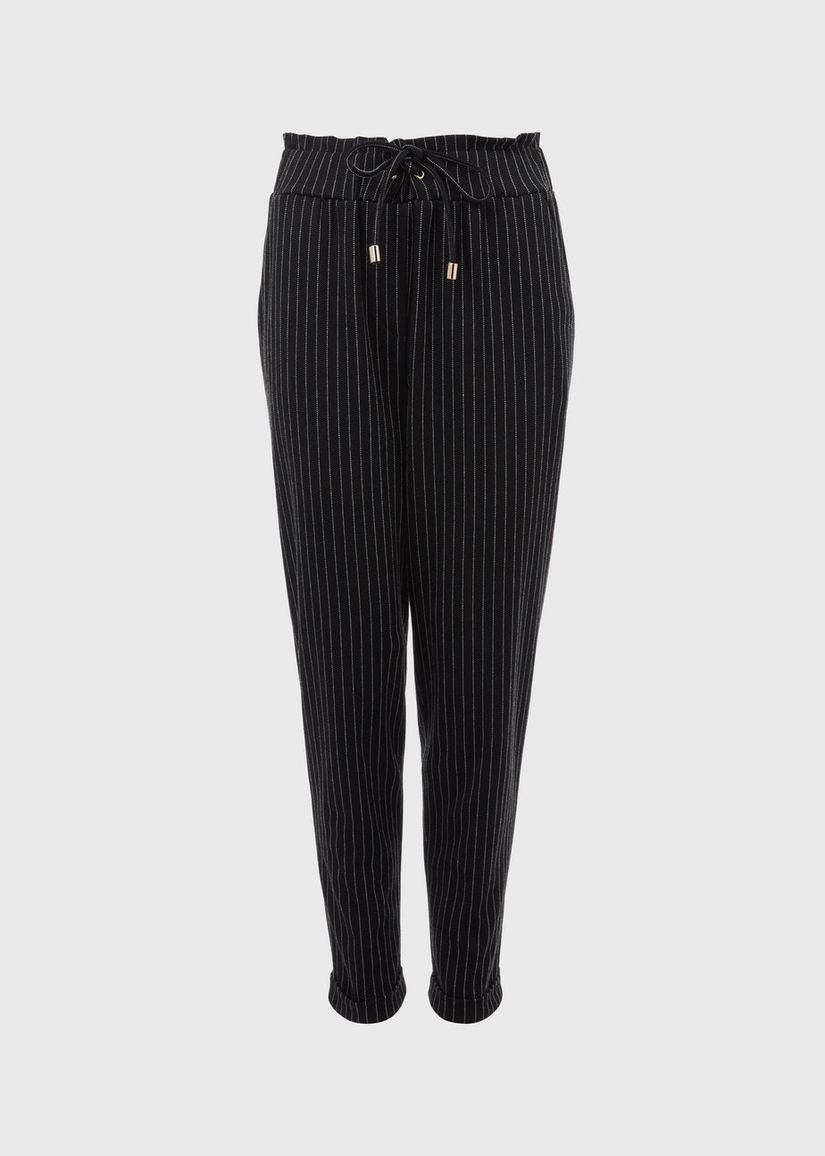 Et Vous Black Ponte Trousers