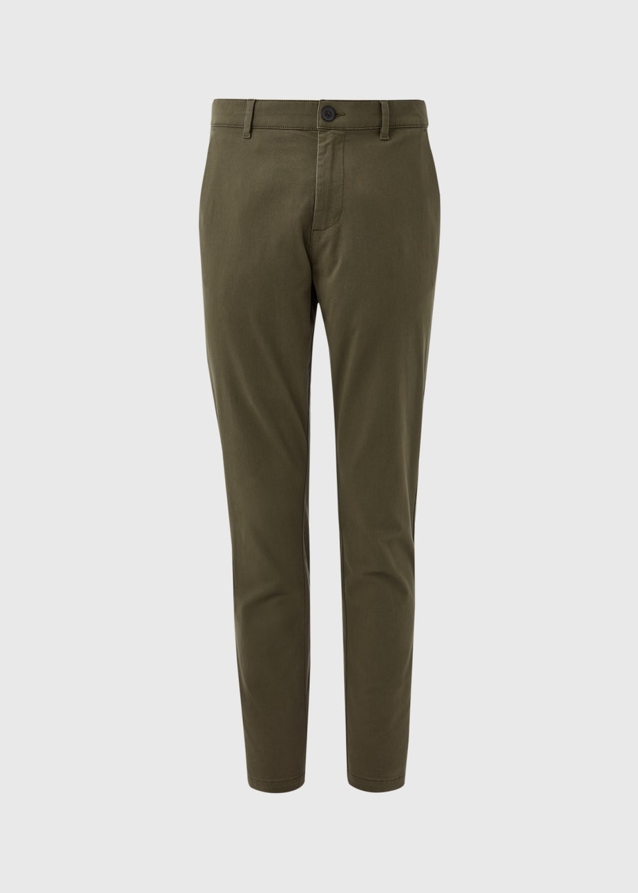 Khaki Slim Fit Chinos