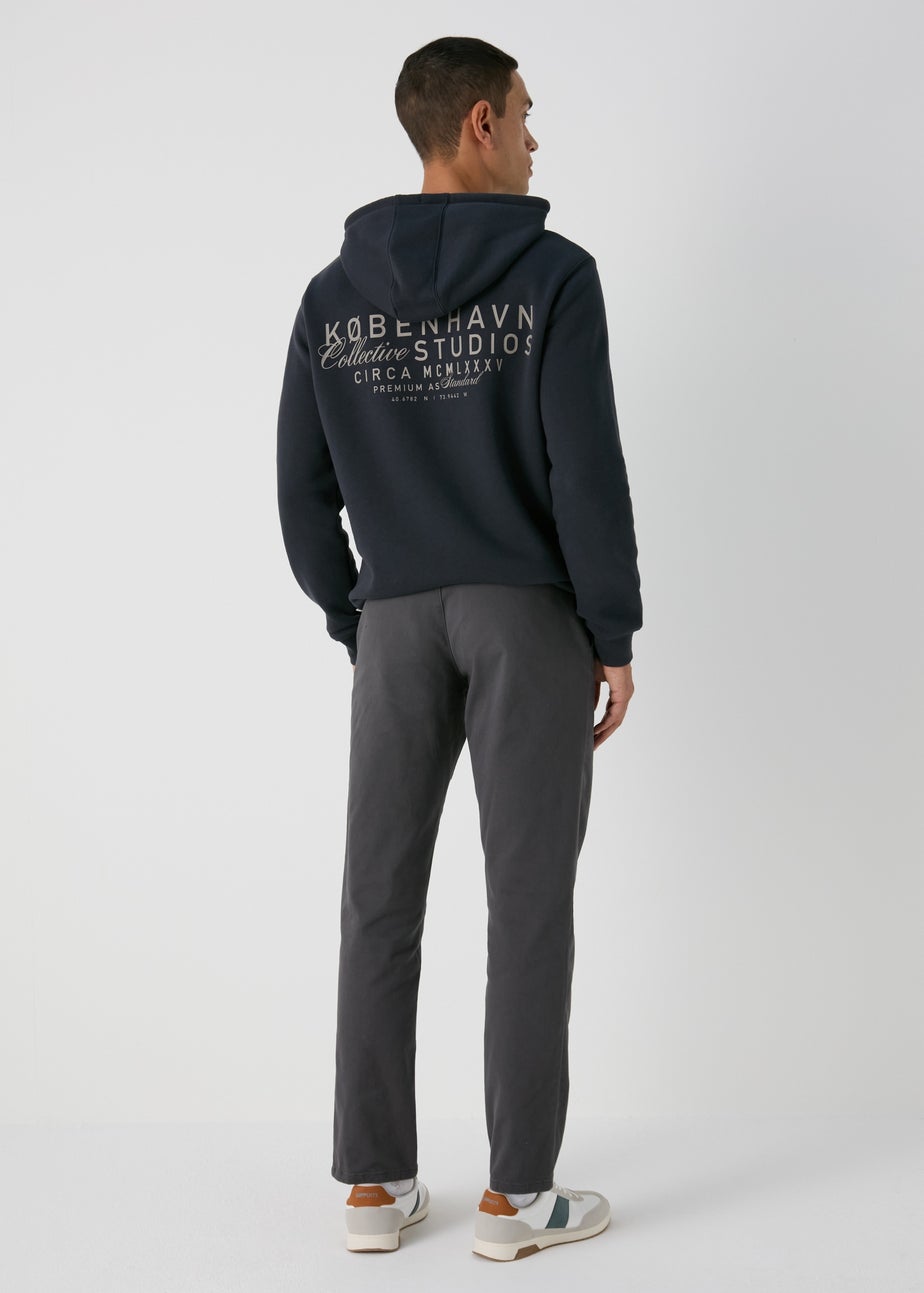 Grey Slim Fit Chinos