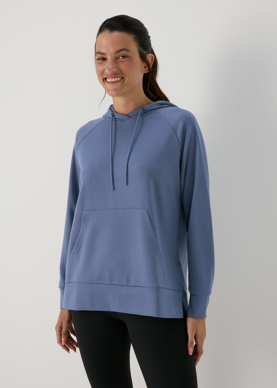 Blue Longline Souluxe Hoodie