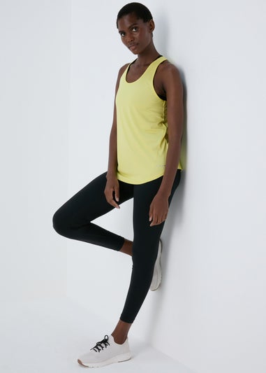 Souluxe Lime Mesh Detail Vest