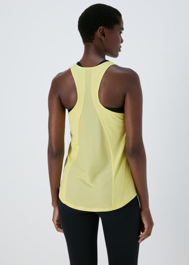 Souluxe Lime Mesh Detail Vest
