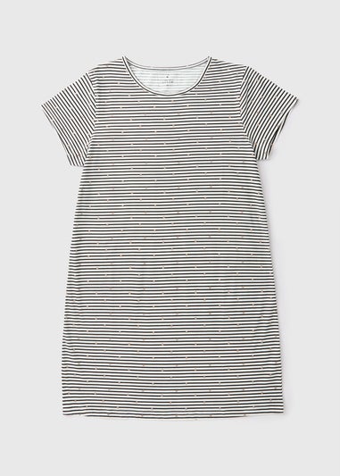 Black Stripe Star Nightie