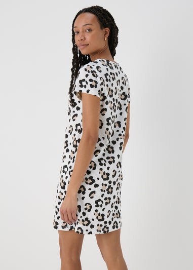 Cream Animal Print Nightie