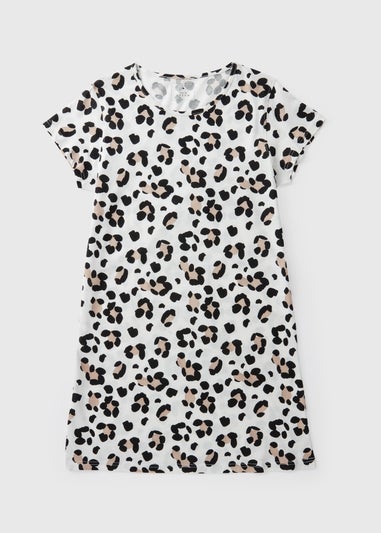 Cream Animal Print Nightie