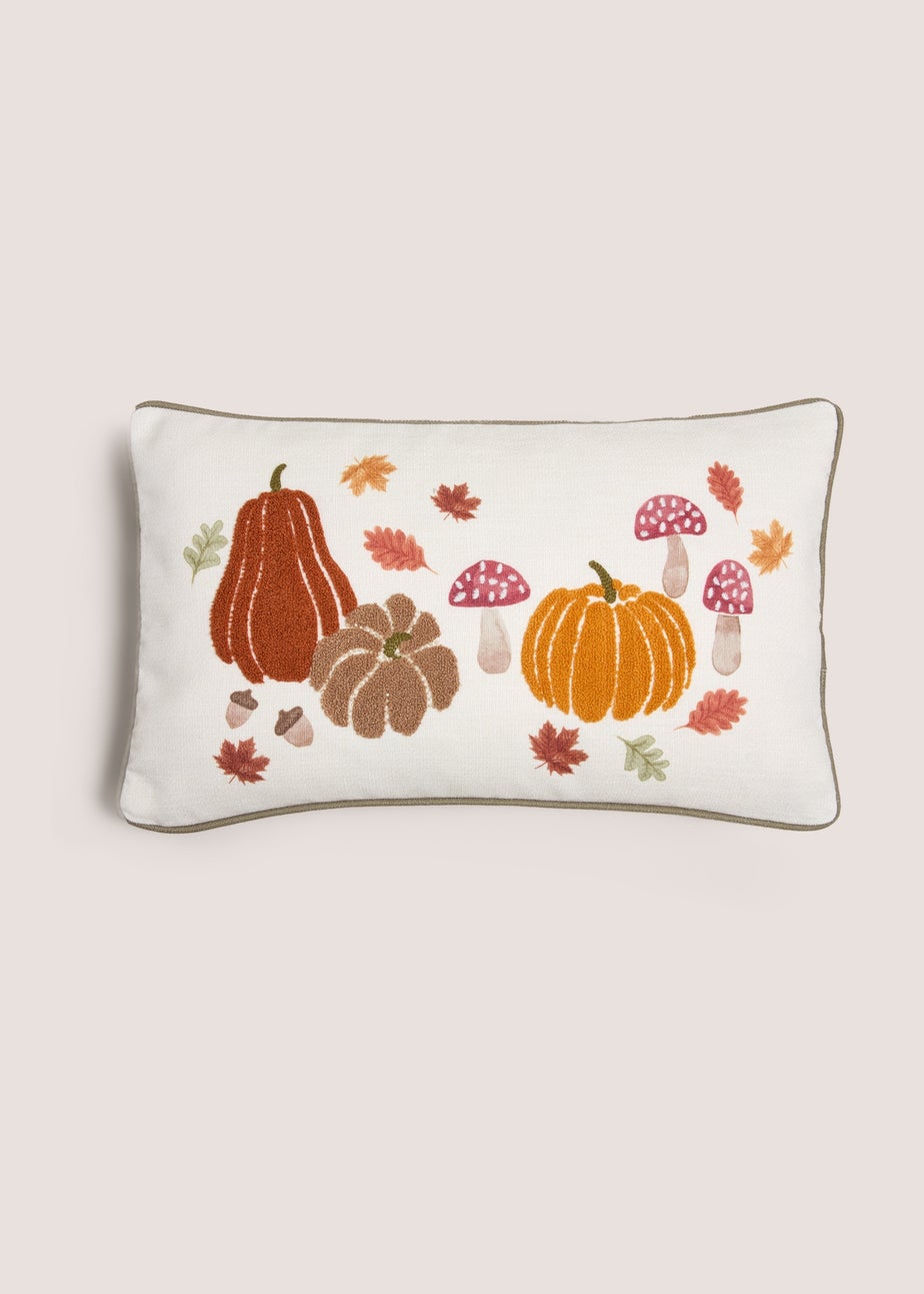 Tufted Pumpkin Cushion