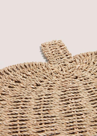 Neutral Woven Pumpkin Placemat (36.5cmx31cm)