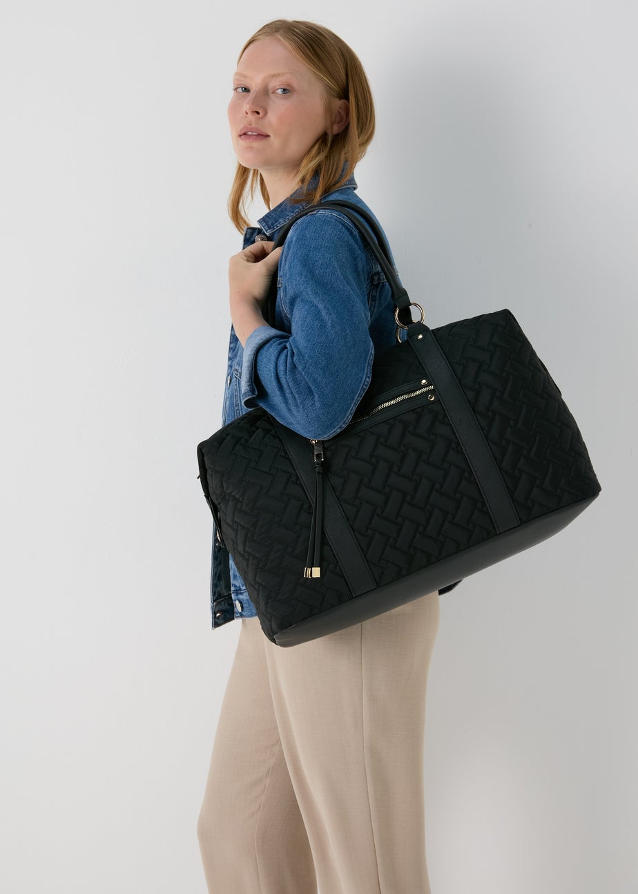 Black Weekender Bag