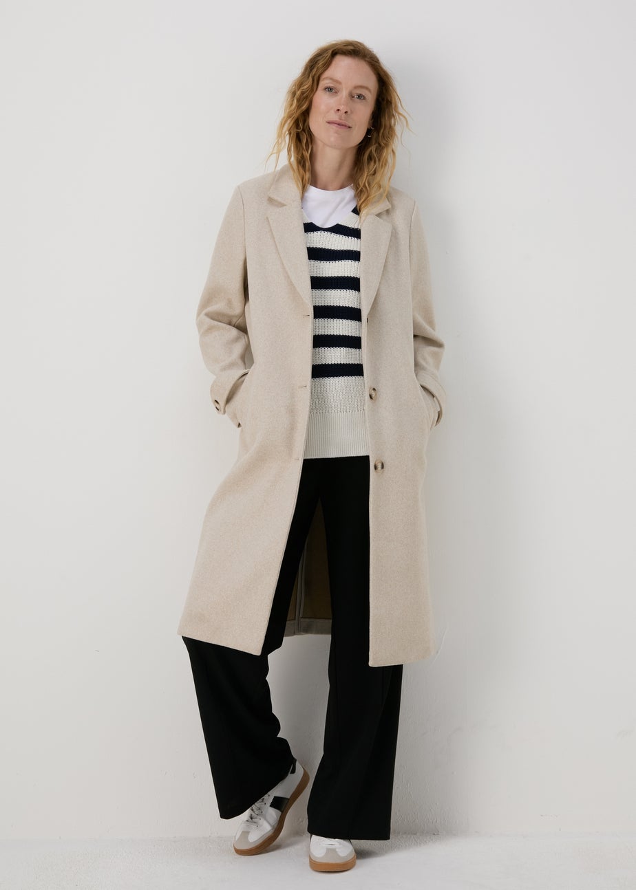 Oatmeal Textured Coat