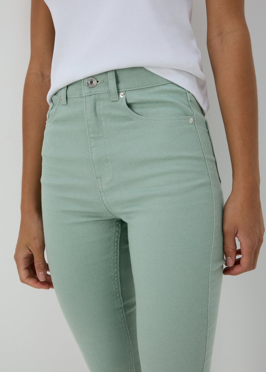 April Green Skinny Jeans