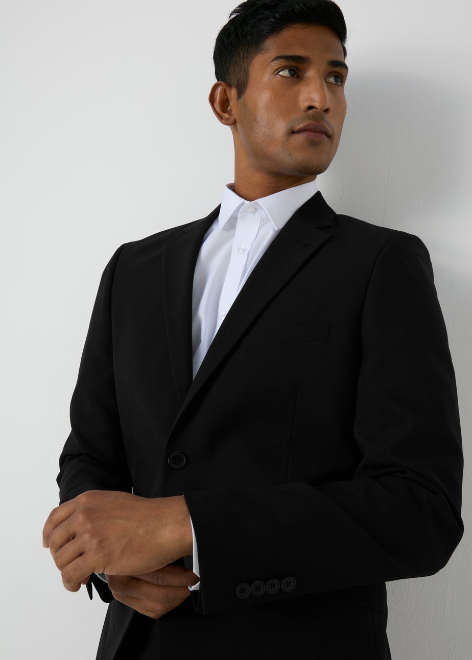 Taylor & Wright Panama Black Skinny Suit Jacket