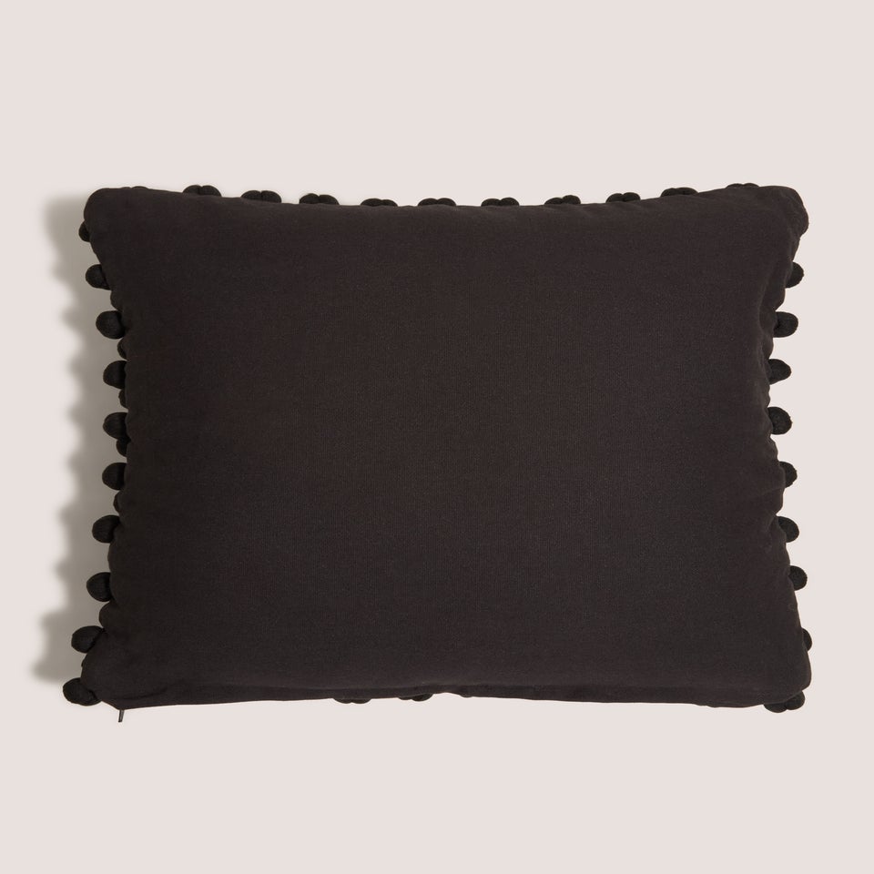 Black Bobble Cushion