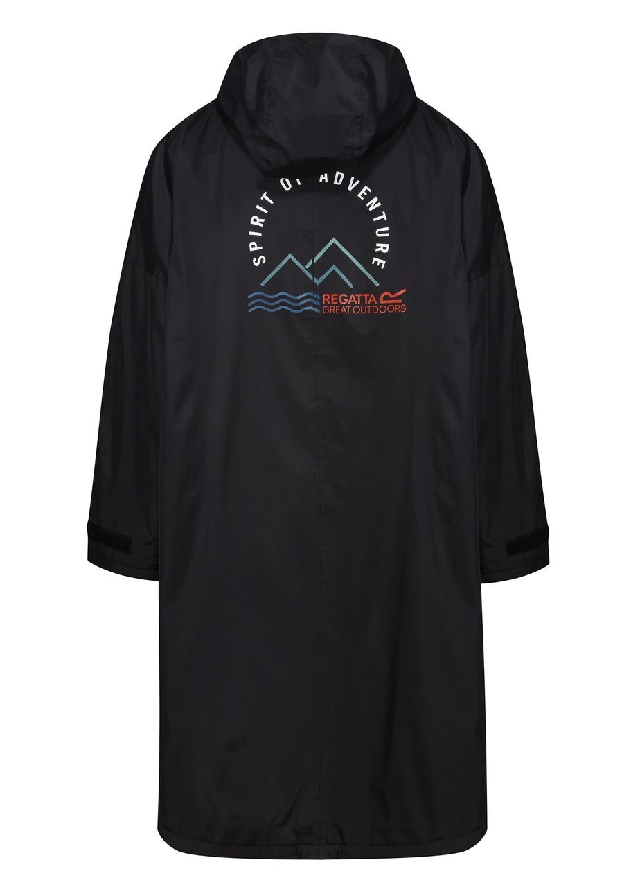 Regatta Black Robe Windbreaker Jacket