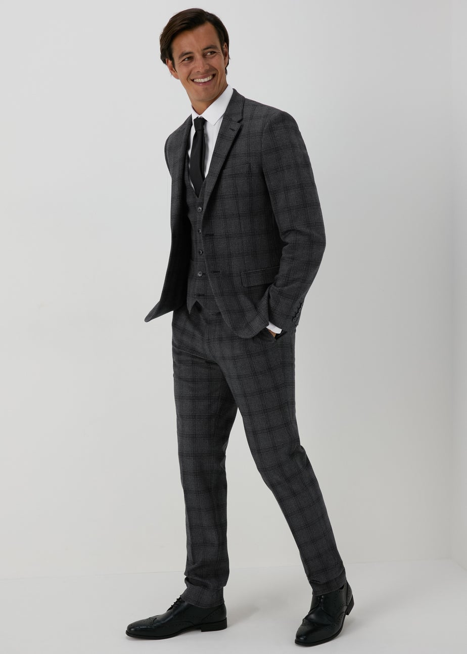 Taylor & Wright Blenheim Charcoal Slim Fit Suit Jacket