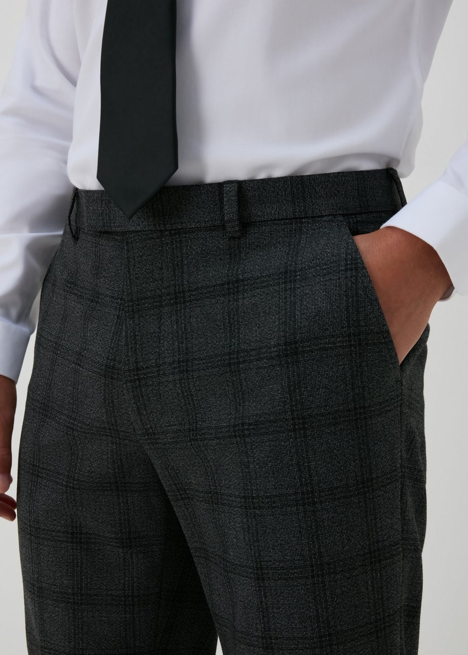 Taylor & Wright Blenheim Charcoal Slim Fit Trousers