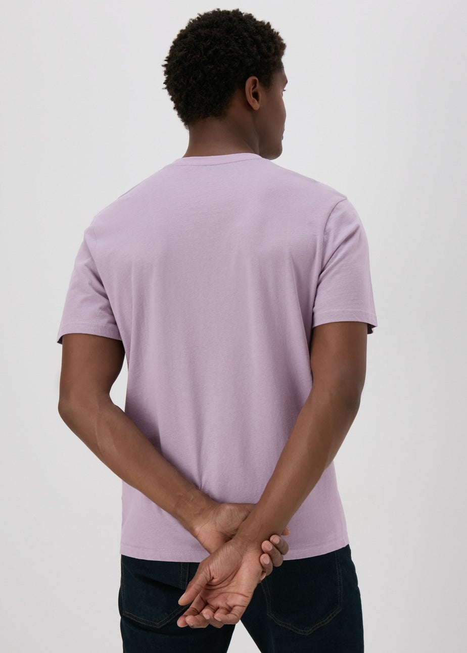 Purple Essential V-Neck T-Shirt