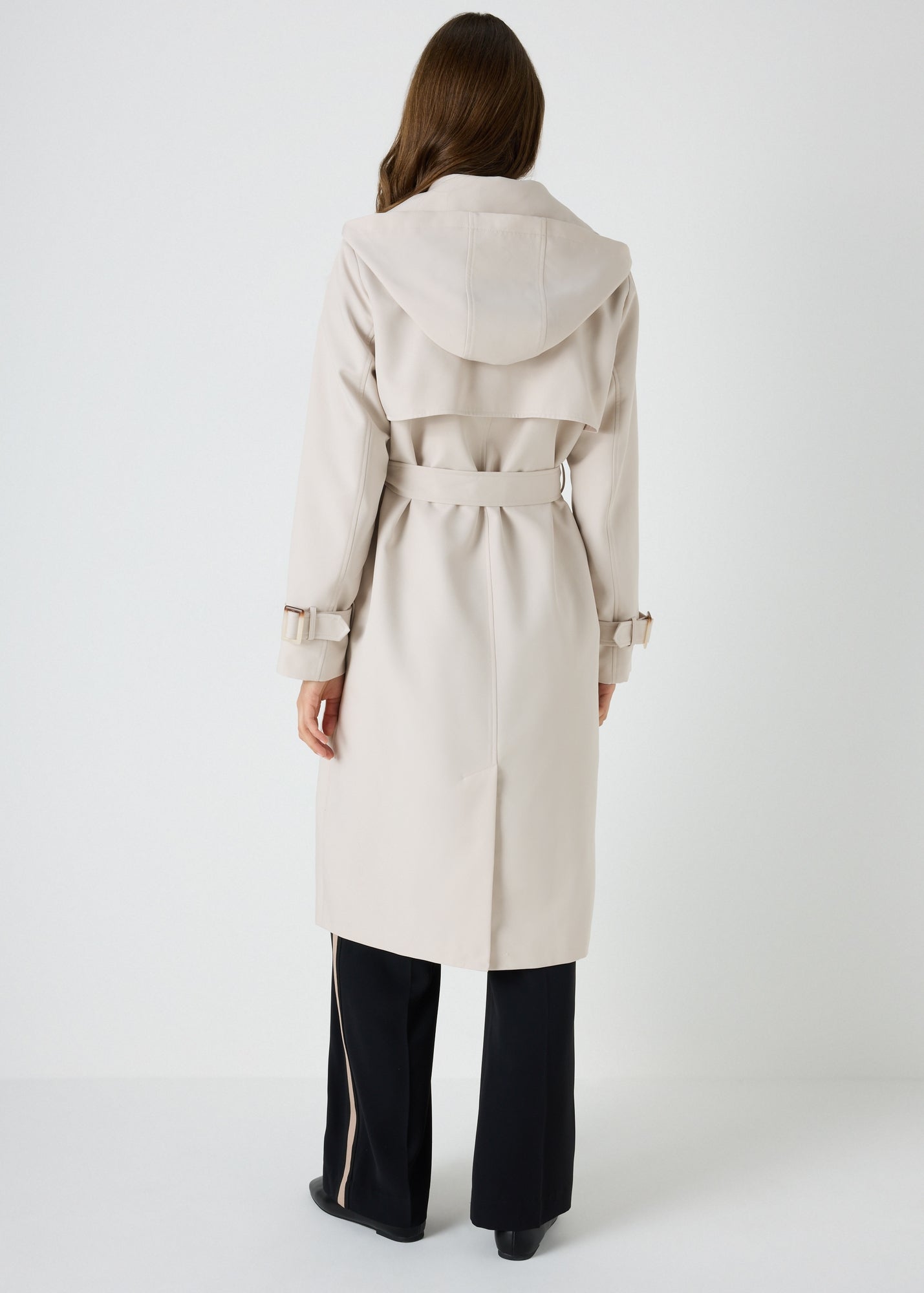 Plus Size Fit And Flare Trench Coat The Classic Trench Khaki XL