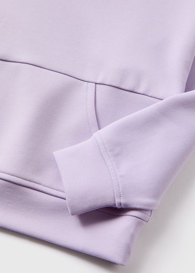 Girls Lilac Soft Touch Hoodie (7-15yrs)