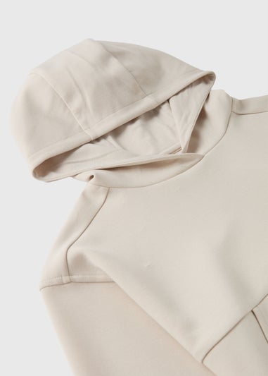 Girls Cream Soft Touch Hoodie (7-15yrs)