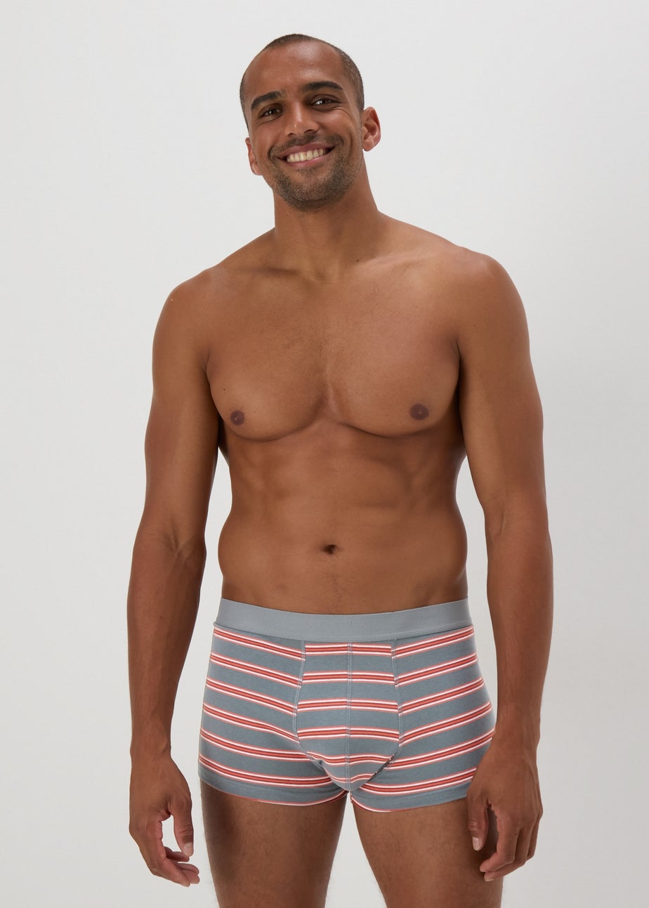 3 Pack Orange Stripe Hipsters