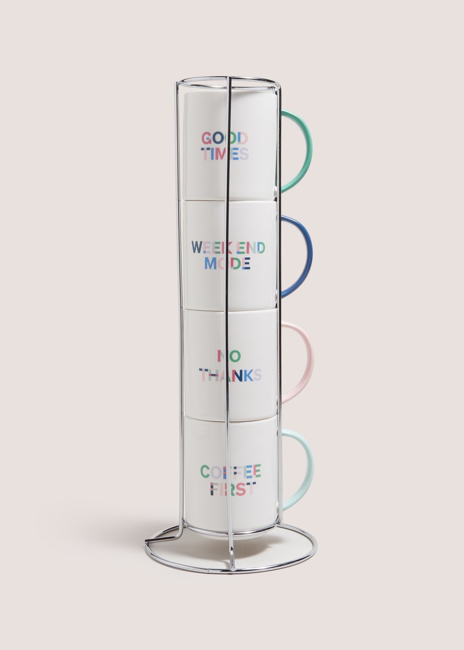 Back To Uni Stackable Mugs