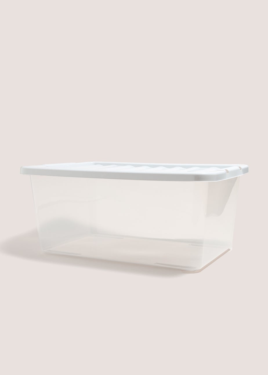 Grey Lid Storage Box (45 Litres)