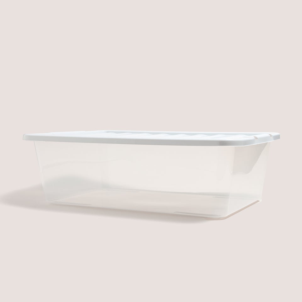 Grey Lid Storage Box (45 Litres)