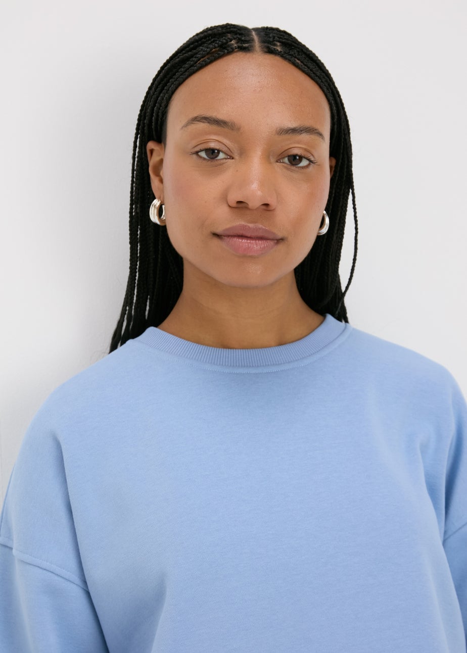 Blue Longline Sweatshirt