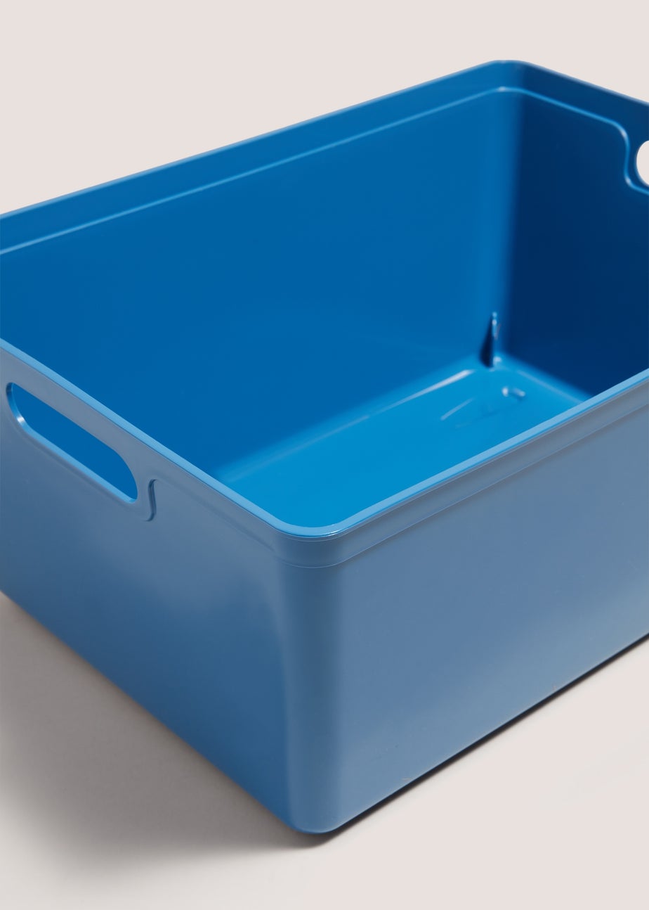 Blue Large Storage Tray (35.5cmx24.7cmx15.5cm)