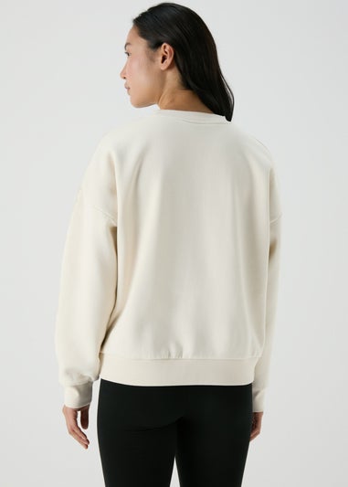 Cream Rolling Stone Sweatshirt