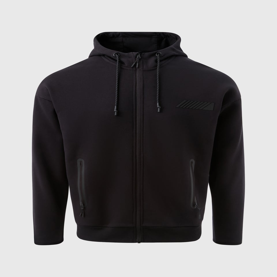 Souluxe Black Zip Up Hoodie
