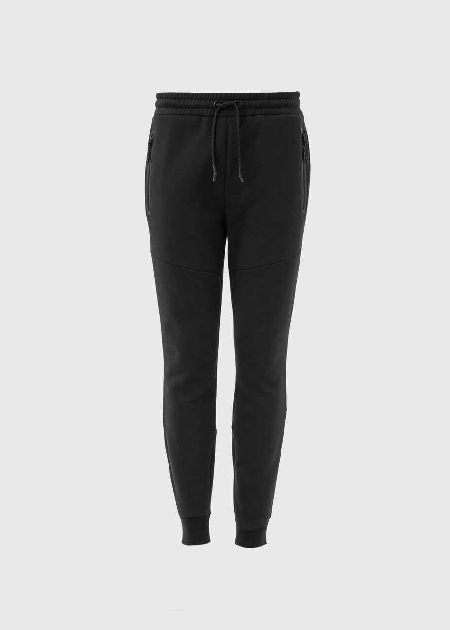 Souluxe Black Panel Joggers