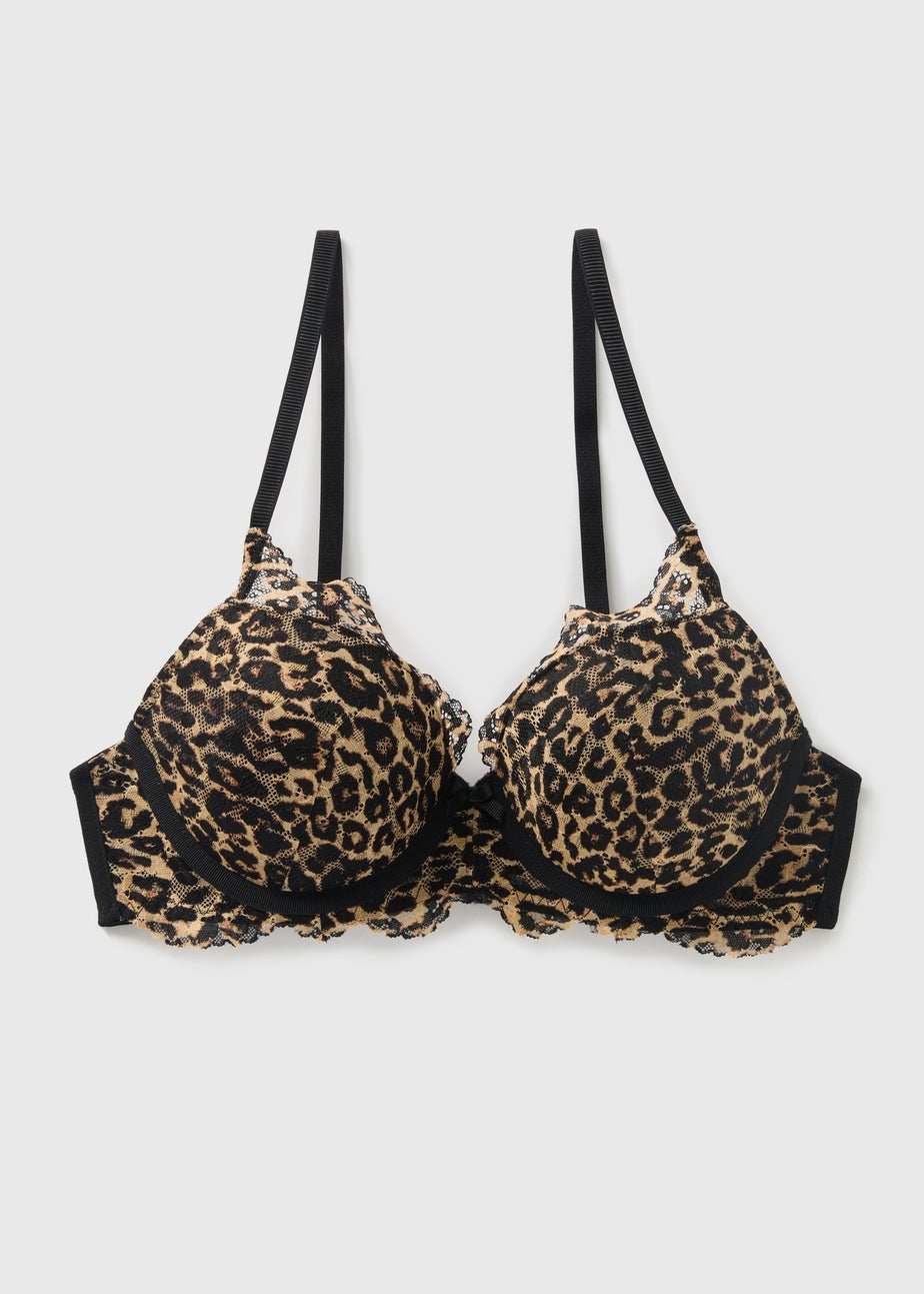 Leopard Lace Bra