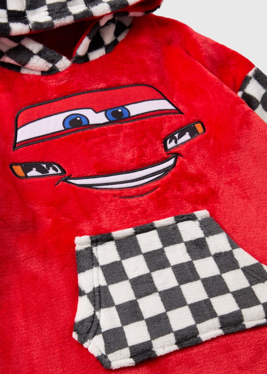 Cars Kids Red Lightning McQueen Snuggle Hoodie (3-13yrs)