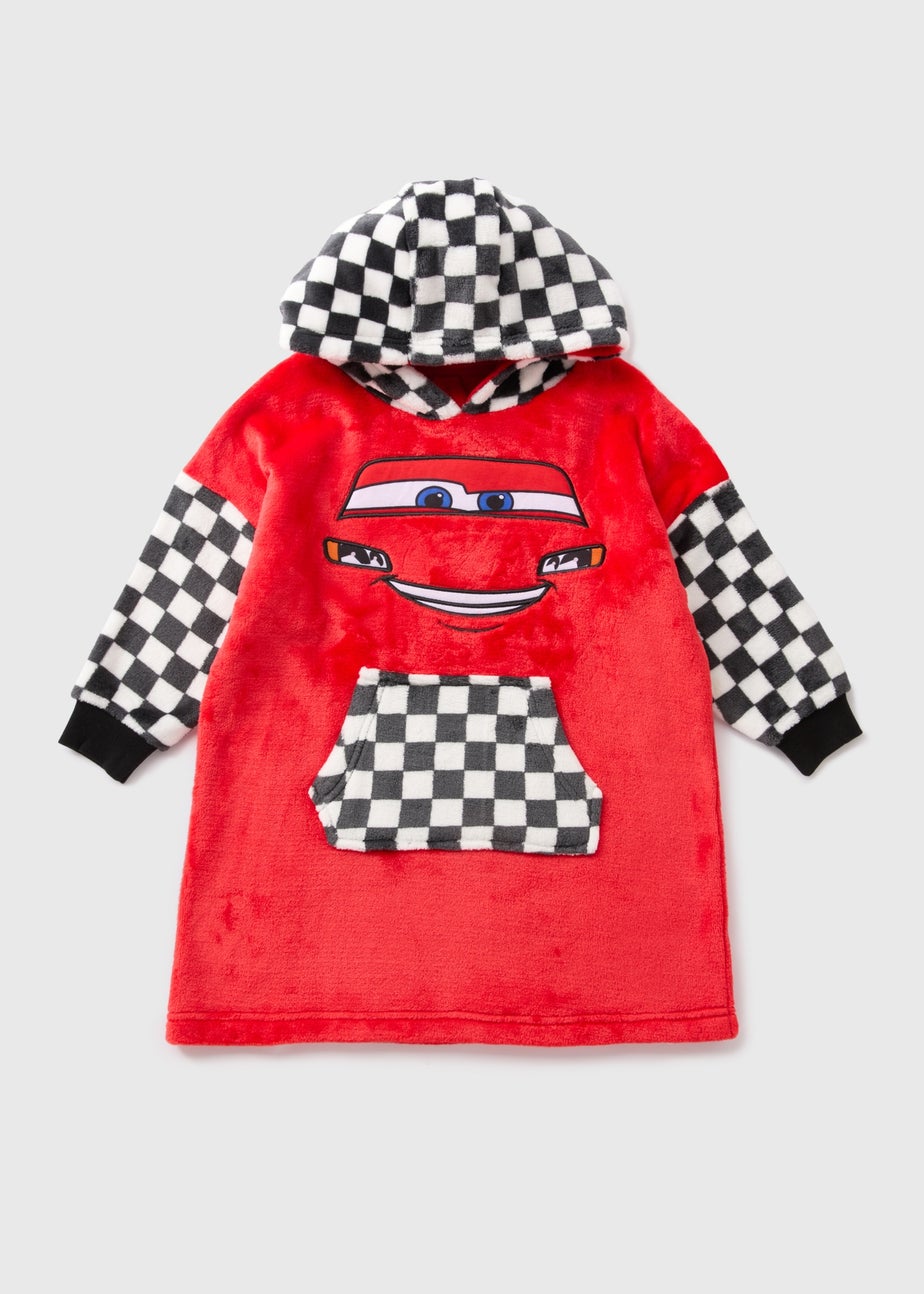 Cars Kids Red Lightning McQueen Snuggle Hoodie (3-13yrs)