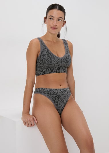 2 Pack Multi Seamless Crop Top Bra