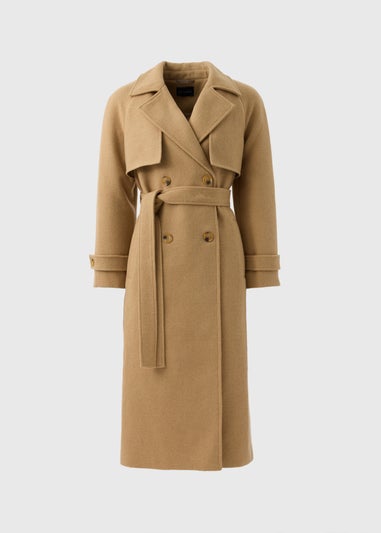 Et Vous Camel Trench Coat