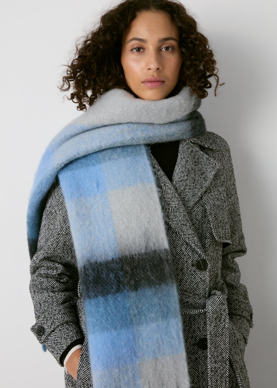 Black & White Trench Coat