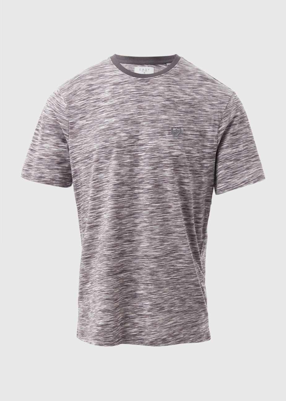 Grey Space Dye T-Shirt
