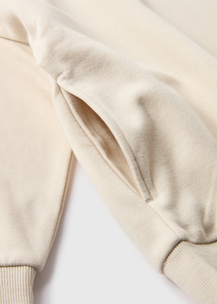 Girls Cream Hoodie (7-15yrs)