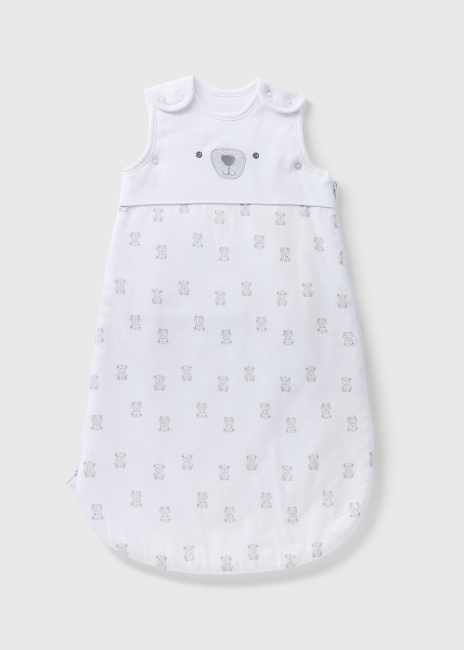 Baby White Bear Sleeping Bag (Newborn-18mths)