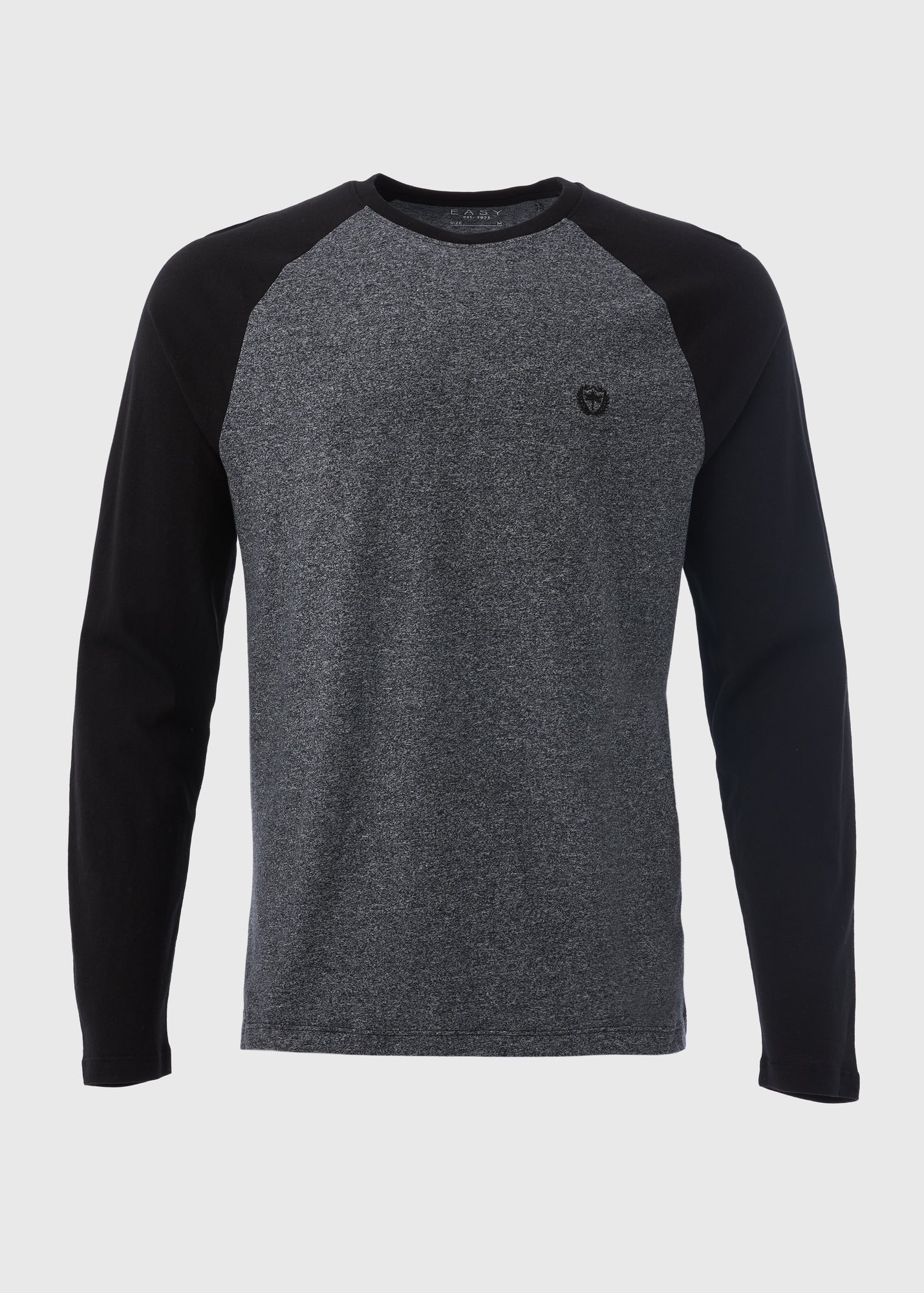 Grey Raglan Long Sleeve T-Shirt - Matalan