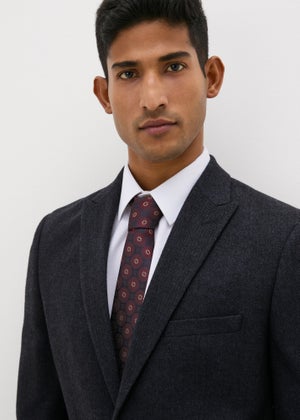 Taylor & Wright Highclere Navy Wool Blend Tailored Fit Suit Jacket