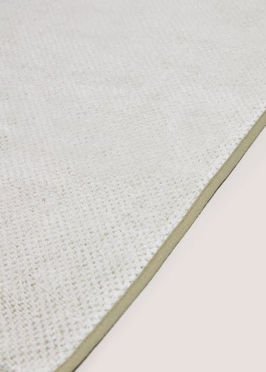 Green Textured Towels