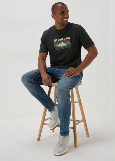Charcoal Montana T-Shirt