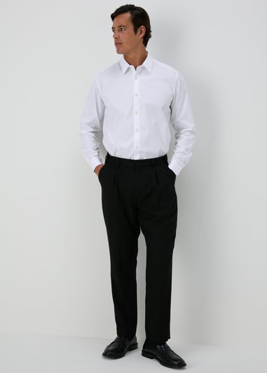 Taylor & Wright White Regular Fit Cotton Shirt
