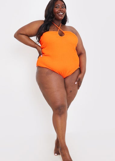 In The Style Orange Swimsuit
