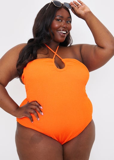In The Style Orange Swimsuit