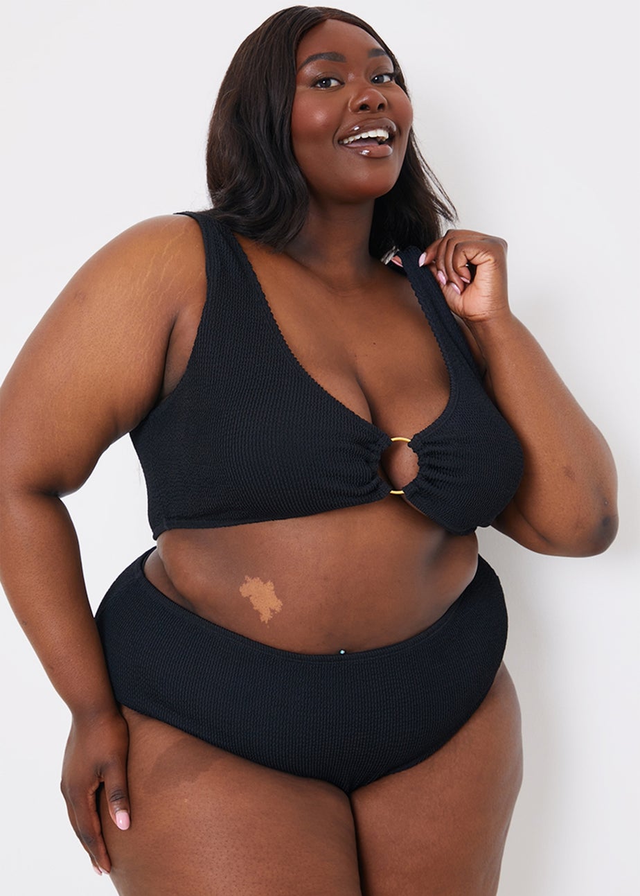 In The Style Jac Jossa Black Bikini Top