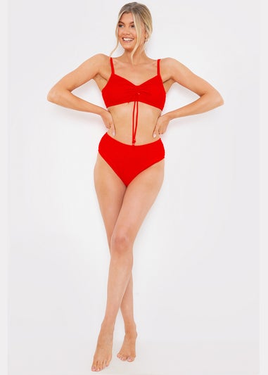 In The Style Jac Jossa Red Bikini Top